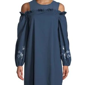 CeCe by Cynthia Steffe Cold-Shoulder Dress